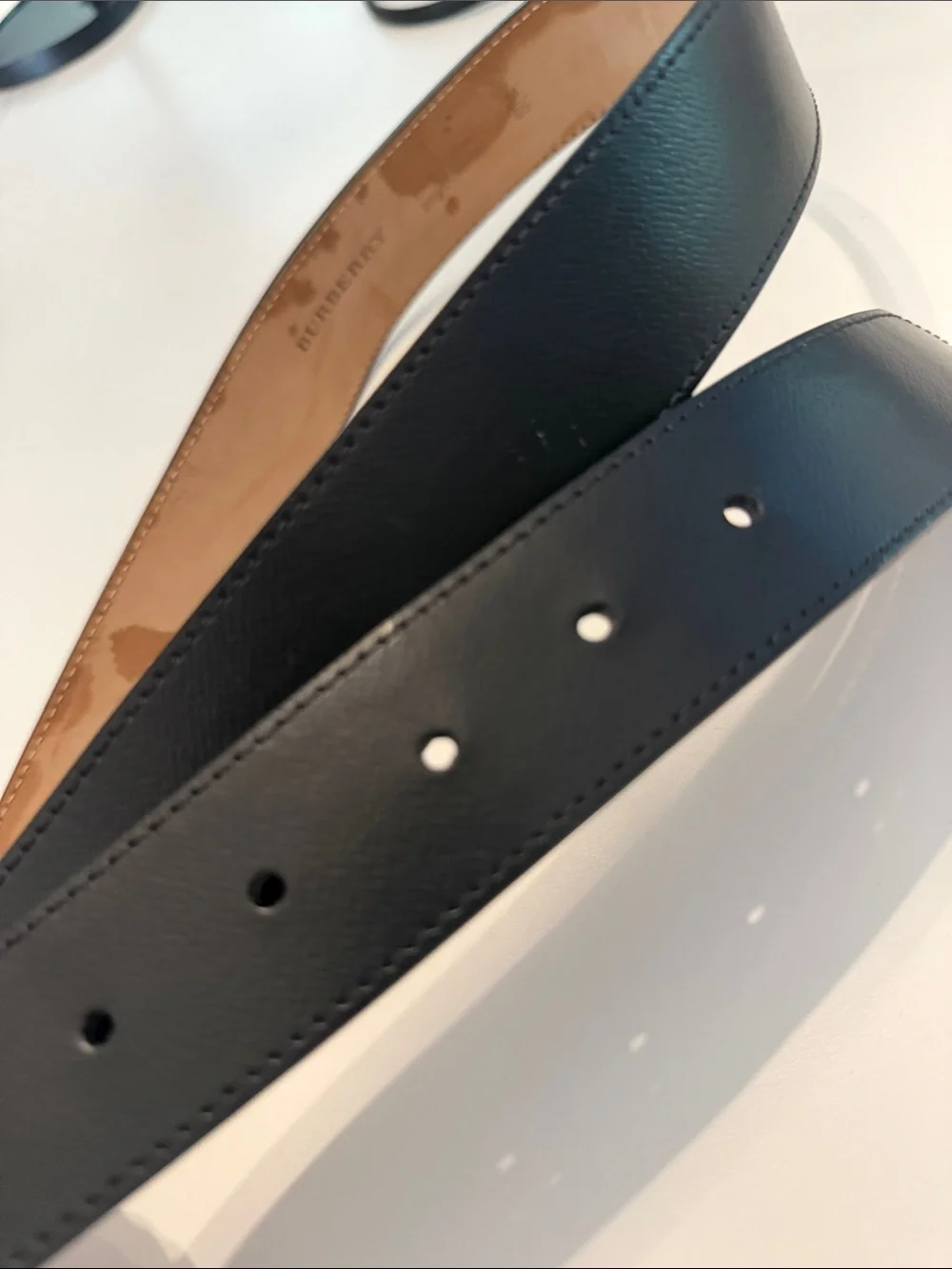 Burberry Leather Belt